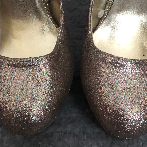 Glittery Part Ready Platform High Heels - Picture 4 of 6